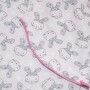 Комплект для сна и дома (футболка+шорты) для девочки розовый "Зайчики"