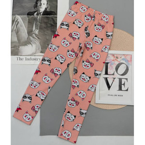 Лосины для девочки с рисунком 