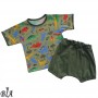 Песочник для мальчика (футболка+шорты) "Динозаврик" 