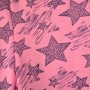 Комплект утеплений для дівчинки водолазка+лосини Рожеві зірки