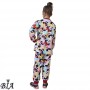 Дитяча утеплена піжама-комбінезон кігурумі для дівчинки "Міні"
