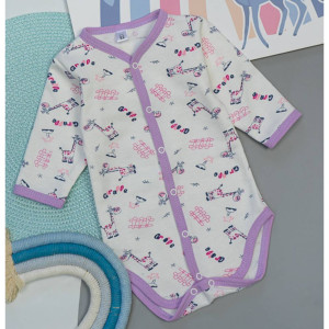 Боді ясельний довгий рукав утепленний