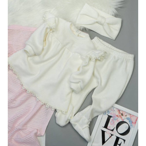 Костюм ясельний для дівчинки теплий Костюм ясельний для дівчинки теплий